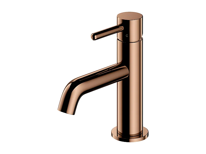 Mitigeur Lavabo Bas Omnires collection Y copper, 16 Cm Couleur : cuivre