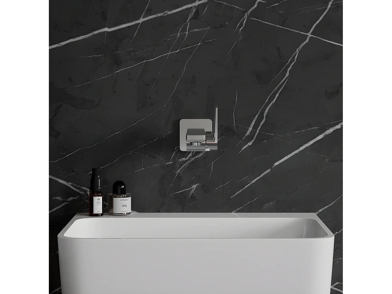 Mitigeur Lavabo À Encastrer Parma Chromé