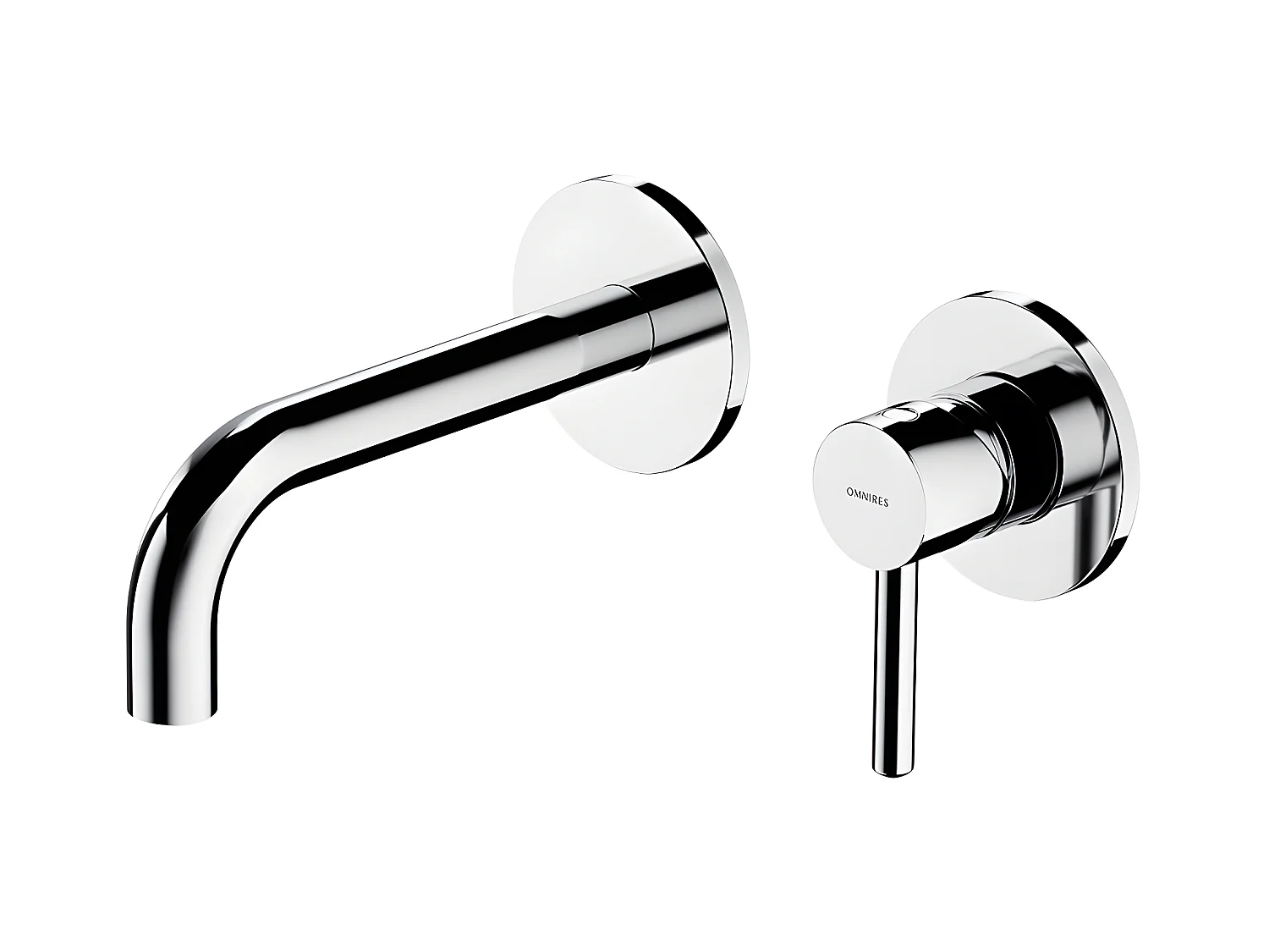 Mitigeur Lavabo À Encastrer Y Chromé