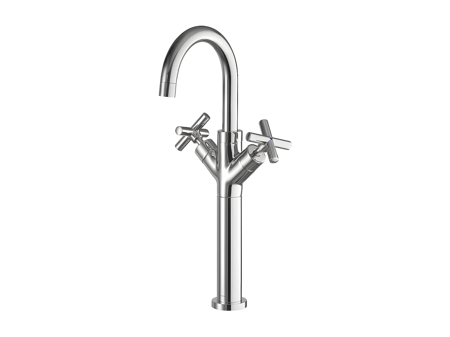 Mitigeur Lavabo Haut Avec Bouchon Clic-clac Modern, 42 Cm coloris : Chrome