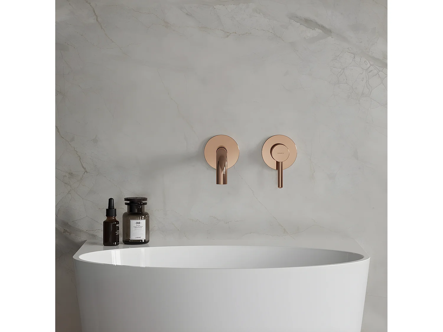 Mitigeur Lavabo Omnires collection Y copper couleur : cuivre