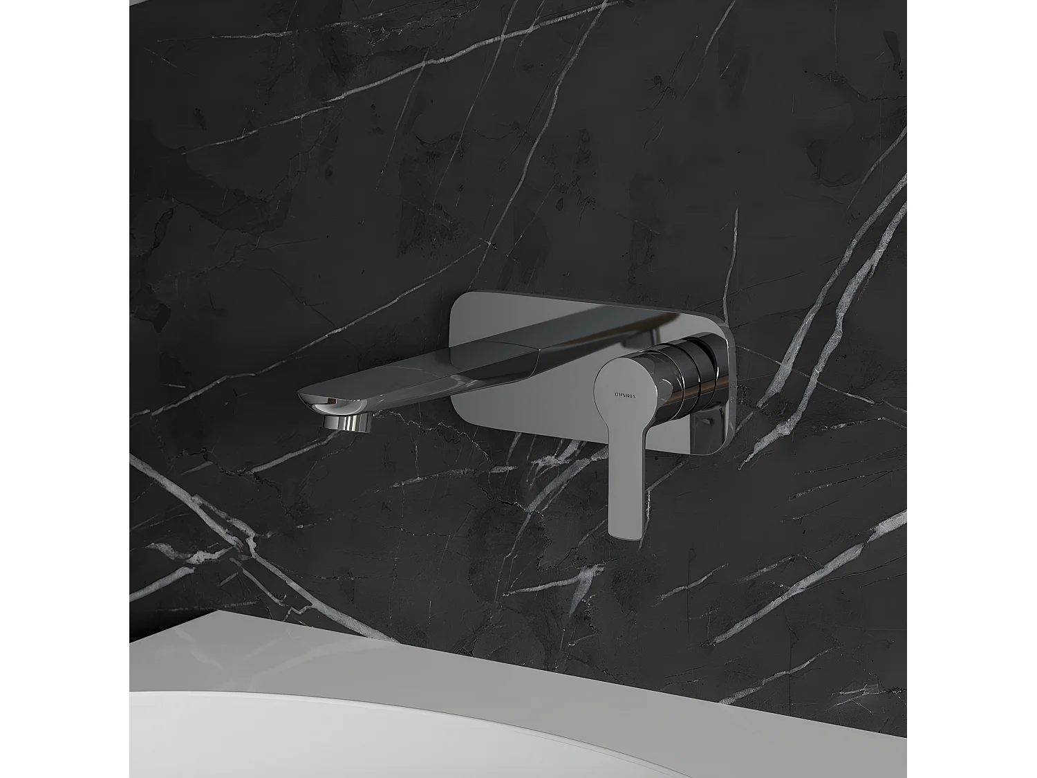 Mitigeur Lavabo À Encastrer Hudson Chromé