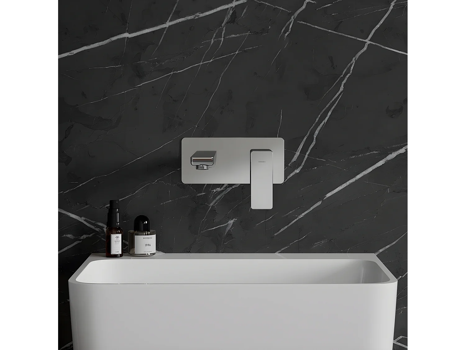 Mitigeur Lavabo À Encastrer Parma Chromé