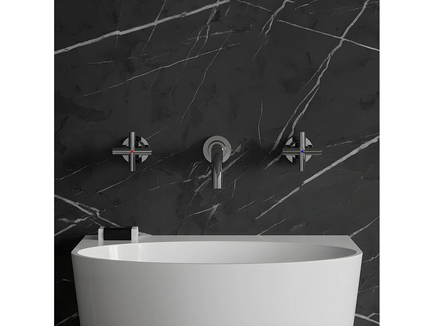 Mitigeur Lavabo À Encastrer Modern Chromé