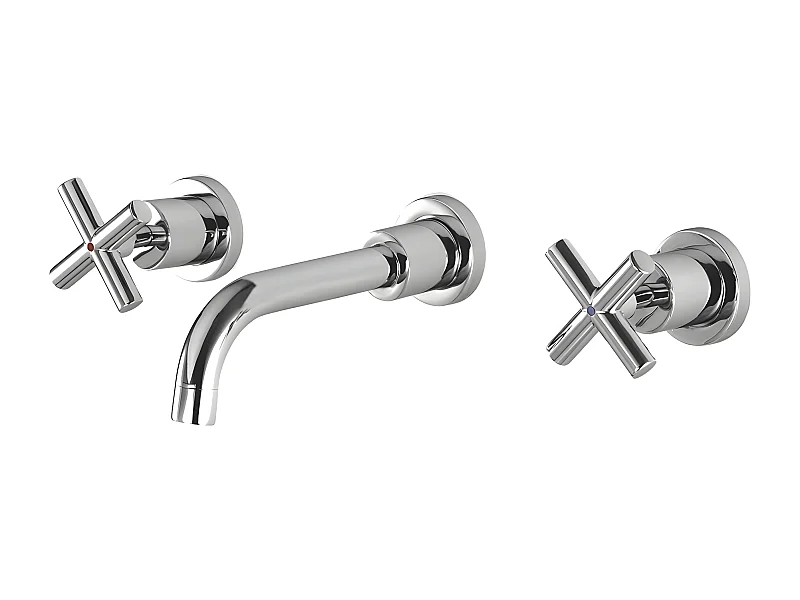 Mitigeur Lavabo À Encastrer Modern Chromé