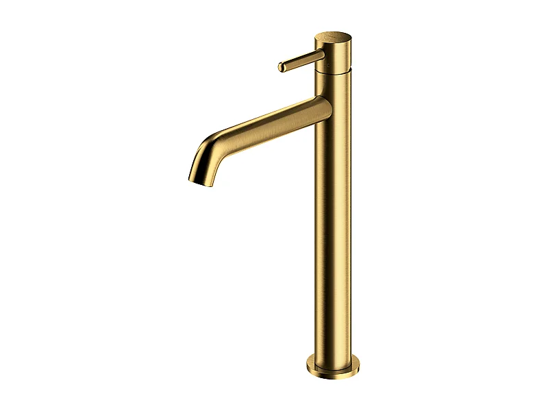 Mitigeur Lavabo Haut Y : Or Brossé