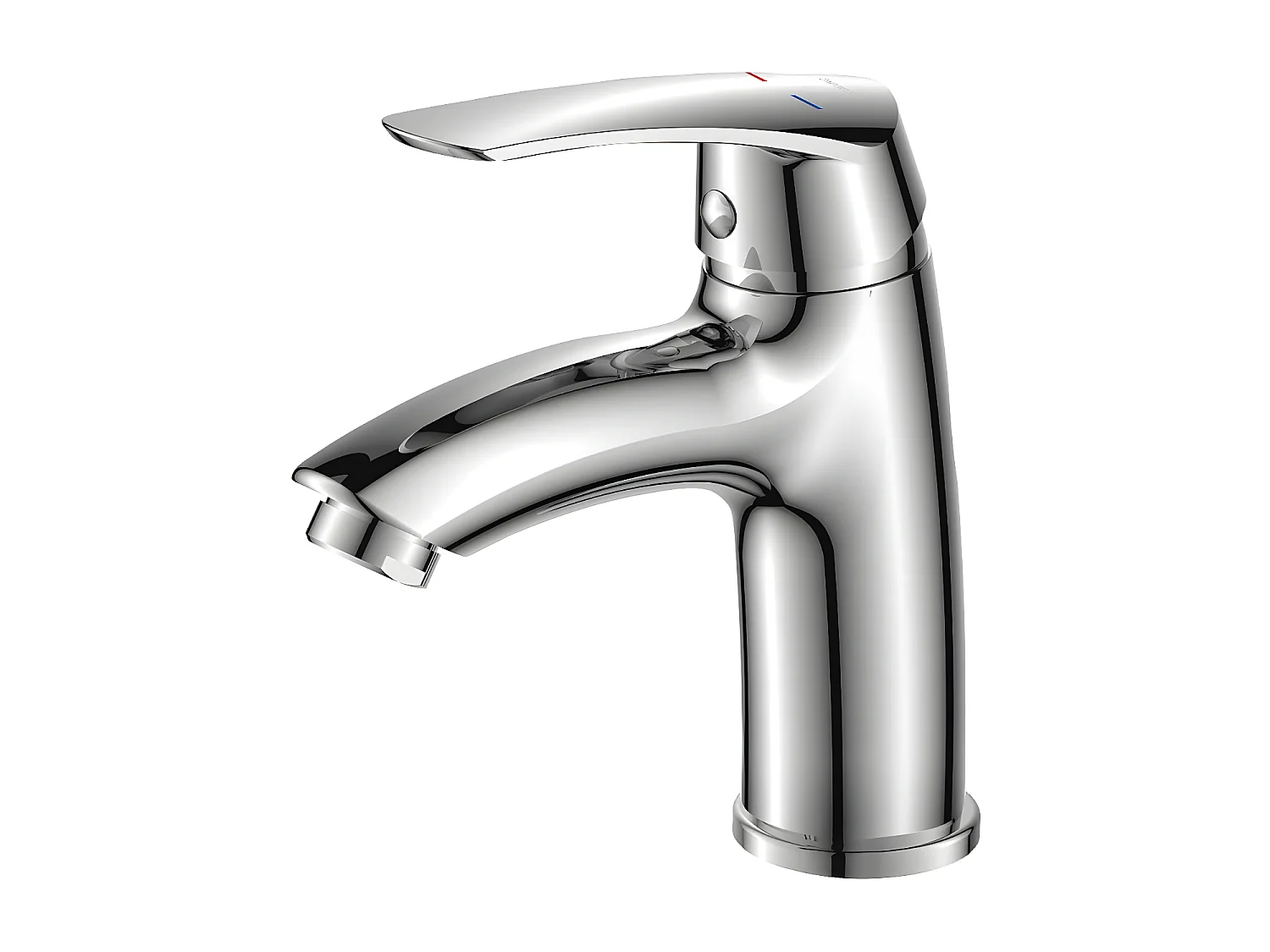 Mitigeur Lavabo Bas Yukon, 16 Cm,  couleur : Chrome