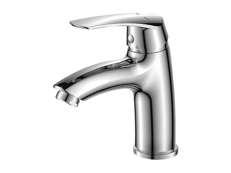 Mitigeur Lavabo Bas Yukon, 16 Cm,  couleur : Chrome