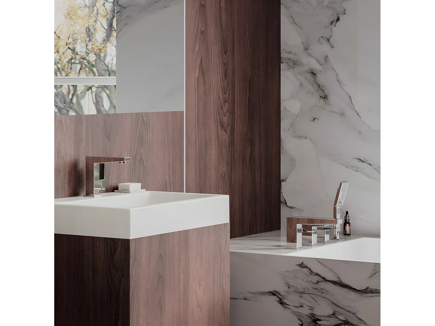 Mitigeur Lavabo Bas Fresh, 14 Cm, couleur : Chrome