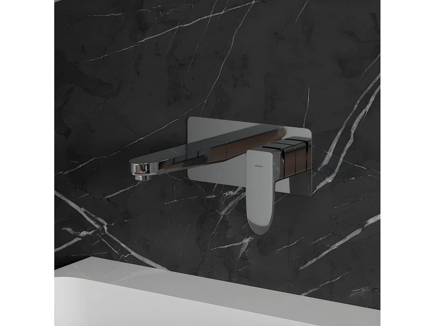 Mitigeur Lavabo À Encastrer Siena Chromé