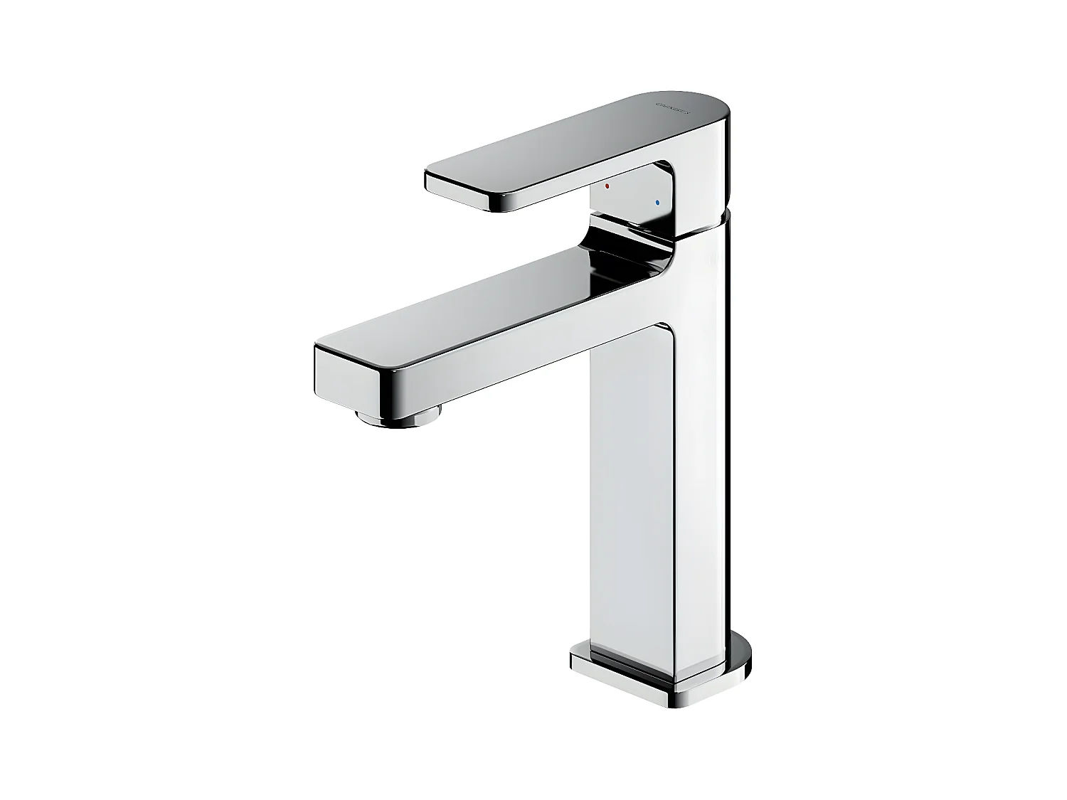 Mitigeur Lavabo Bas Baretti, 17 Cm, couleur : Chrome