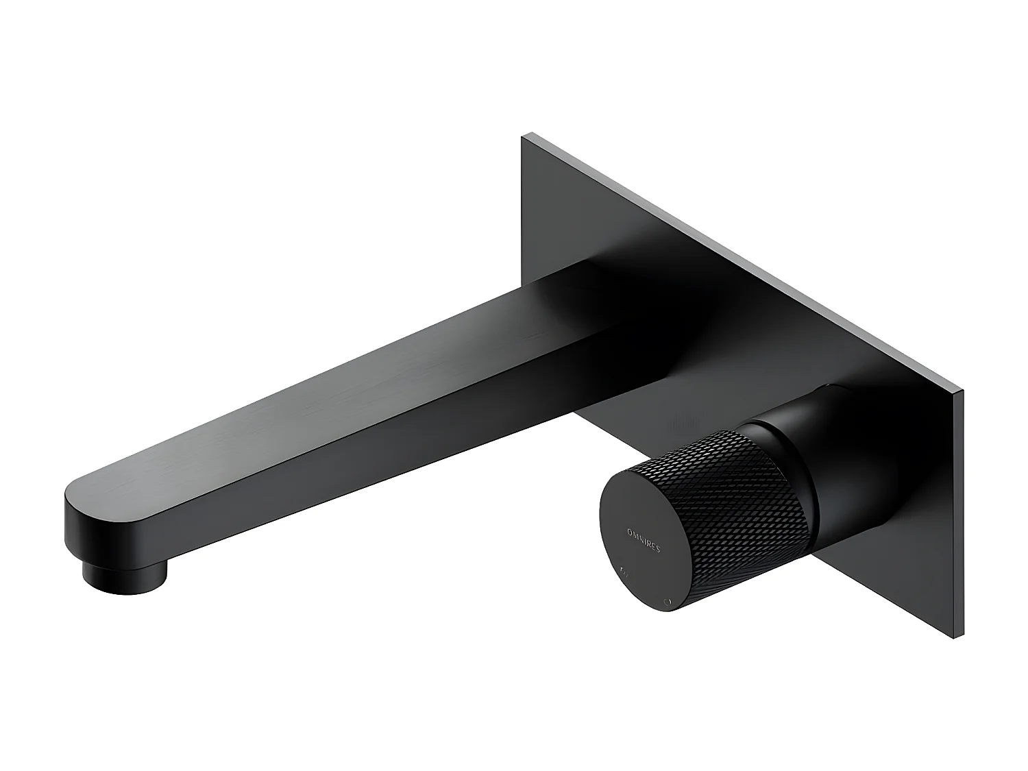 Mitigeur Lavabo À Encastrer Contour Anthracite