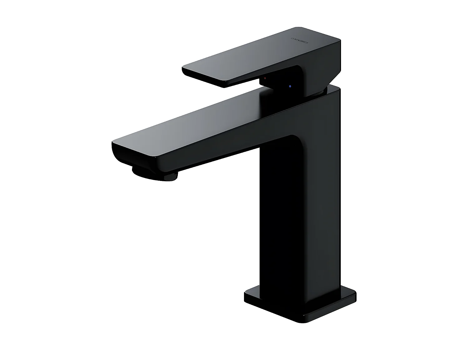 Mitigeur Lavabo Bas Parma, 15 Cm couleur : Noir Mat