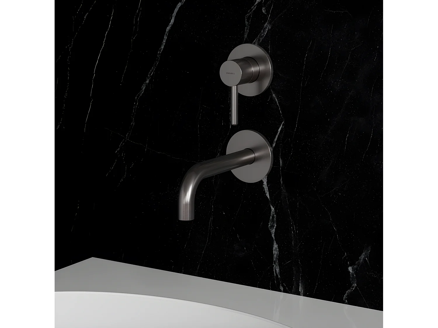 Mitigeur Lavabo À Encastrer Y Nickel