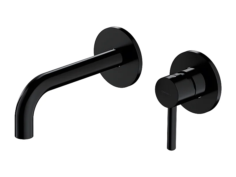 Mitigeur Lavabo À Encastrer Y Noir