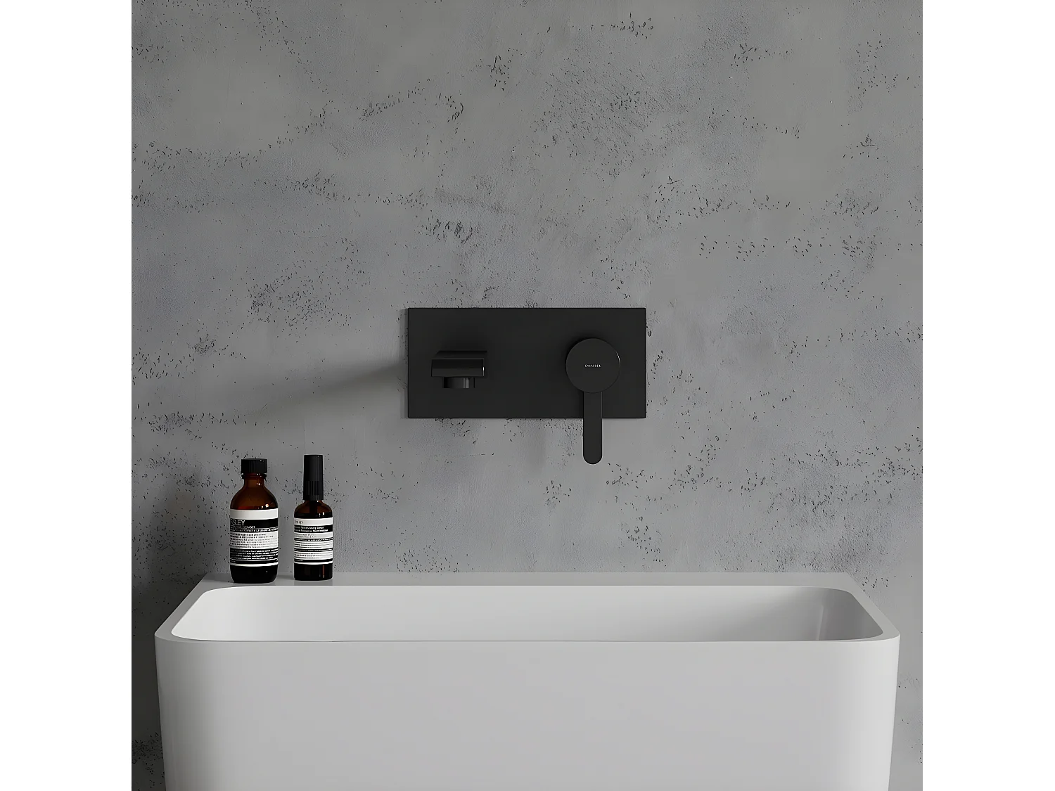 Mitigeur Lavabo À Encastrer Darling Noir