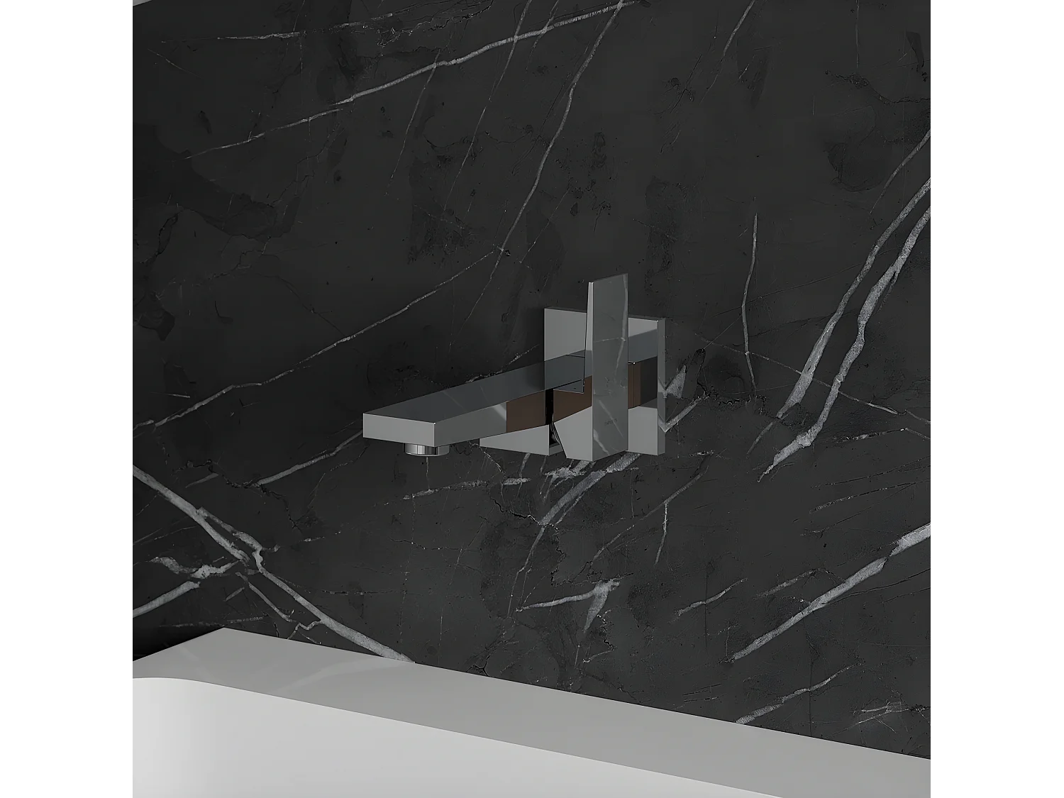 Mitigeur Lavabo À Encastrer Fresh Chromé