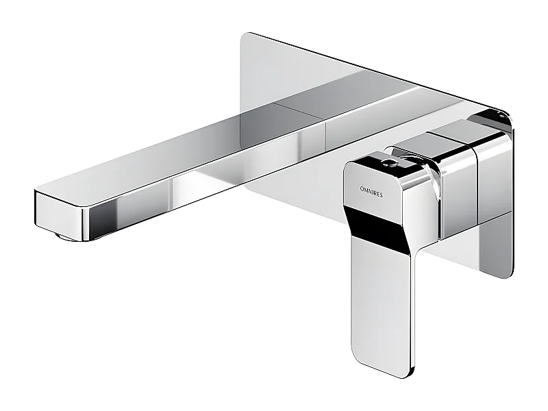 Mitigeur Lavabo À Encastrer Slide Chromé