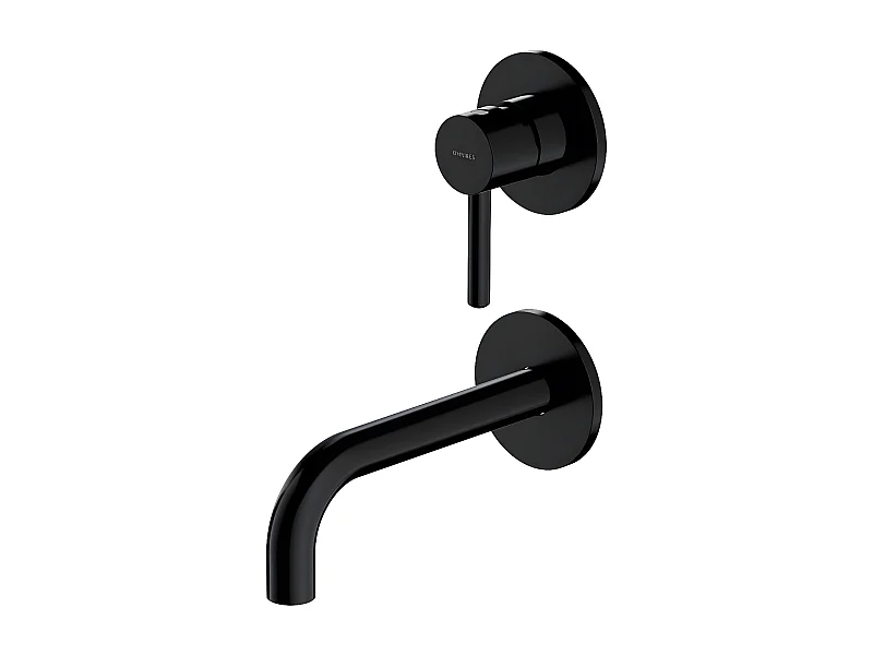 Mitigeur Lavabo À Encastrer Y Noir