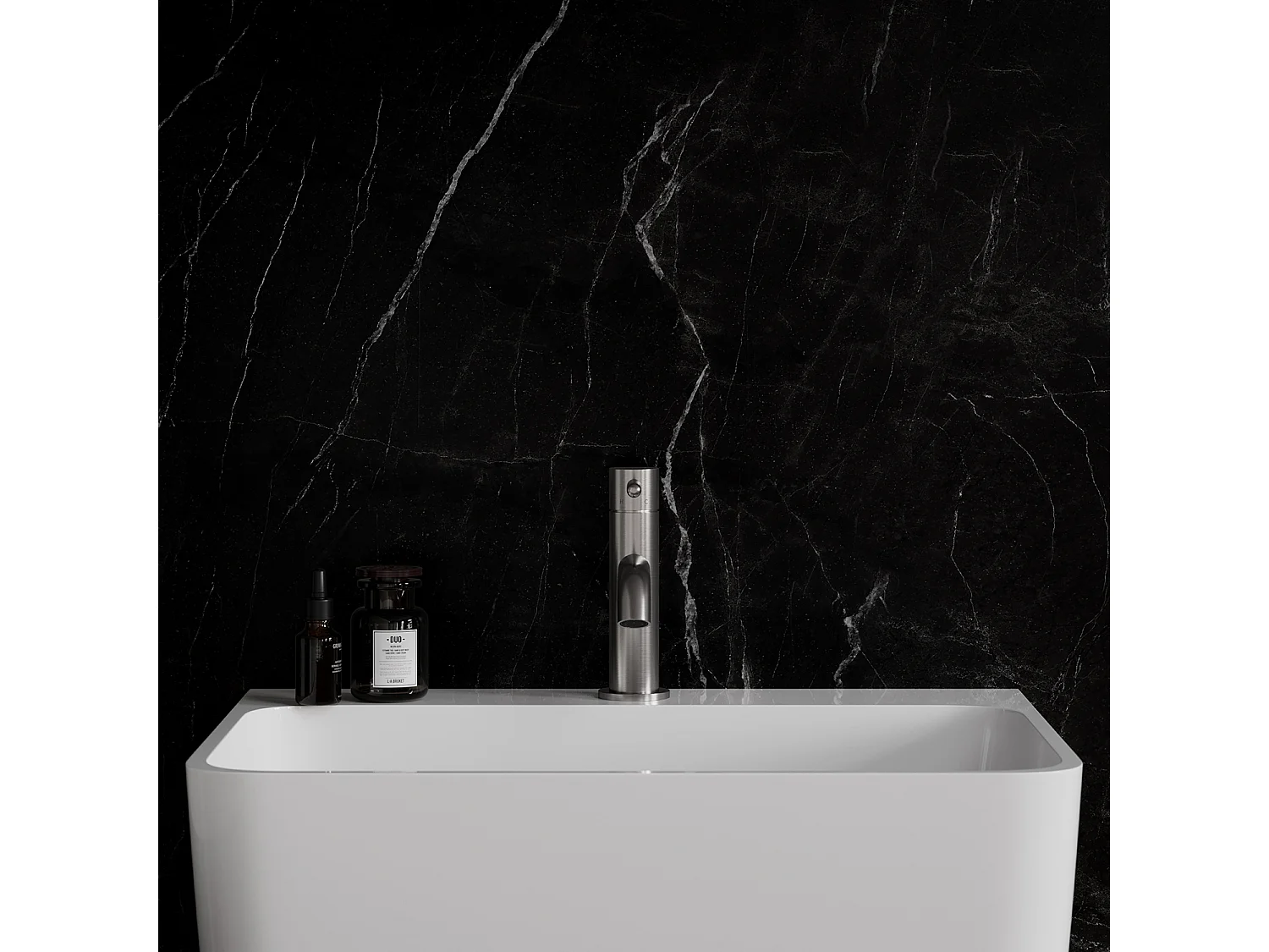 Mitigeur Lavabo Bas Y, 16 Cm couleur : Nickel