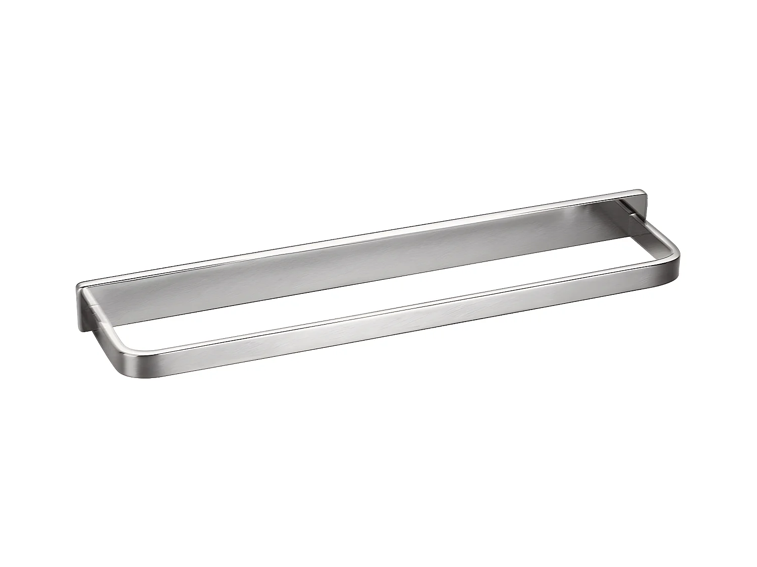 Porte-serviettes 1 Barre Fixe Darling, 37 Cm Laiton couleur : nickel