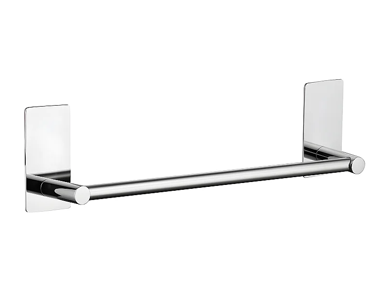 Porte-serviettes 1 Barre Fixe Strong, 34 Cm Acier Inoxydable couleur : Chrome