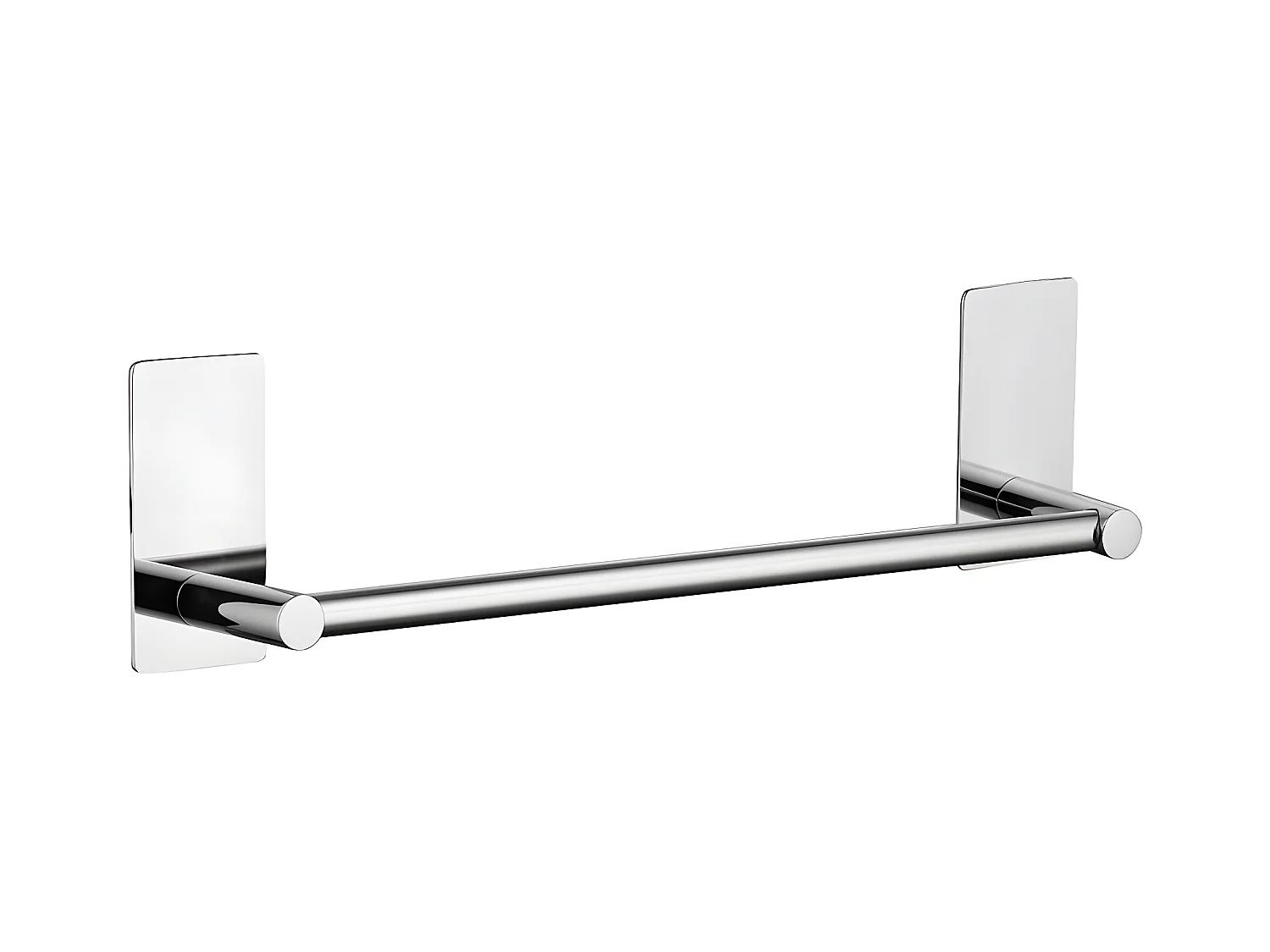 Porte-serviettes 1 Barre Fixe Strong, 34 Cm Acier Inoxydable couleur : Chrome