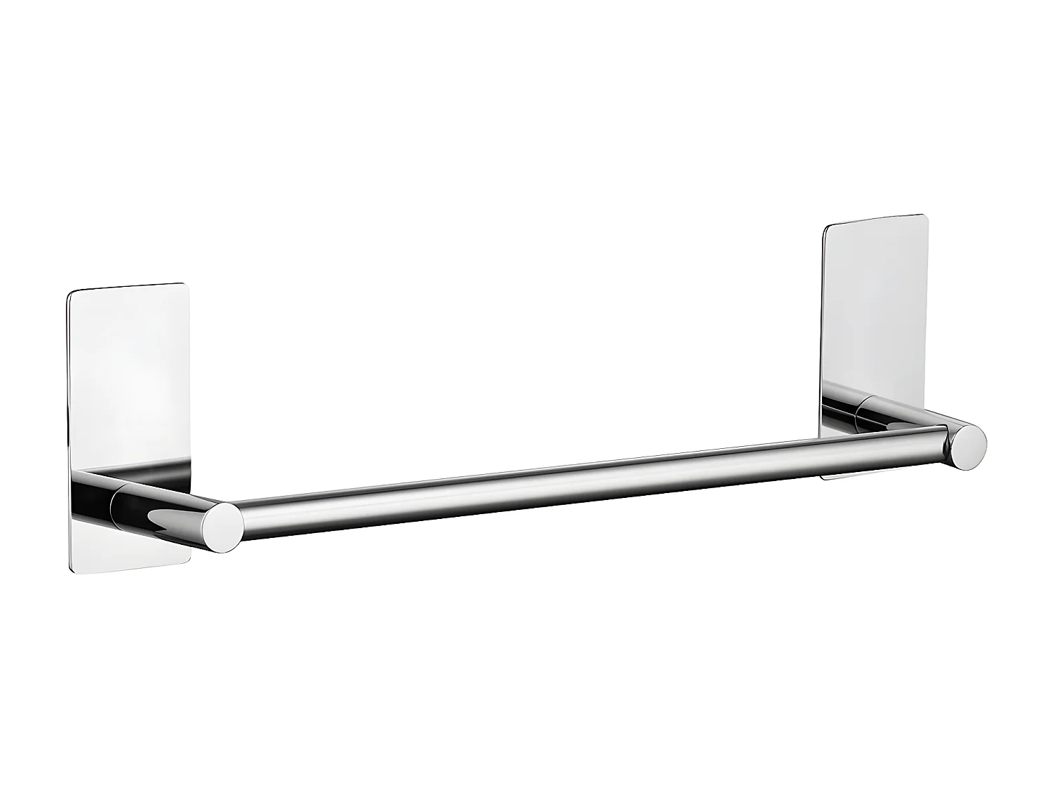 Porte-serviettes 1 Barre Fixe Strong, 34 Cm Acier Inoxydable couleur : Chrome