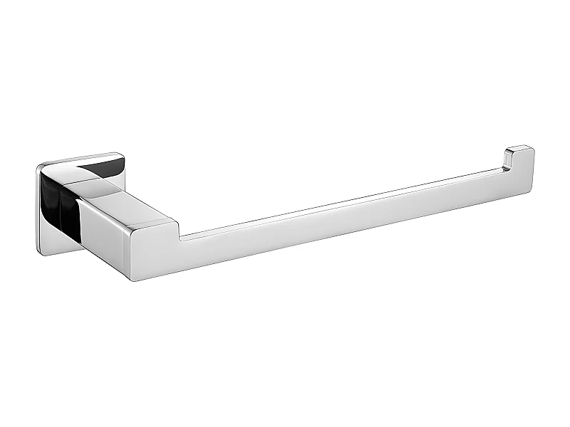 Porte-serviettes 1 Barre Fixe Nelson, 24 Cm Laiton couleur : Chrome