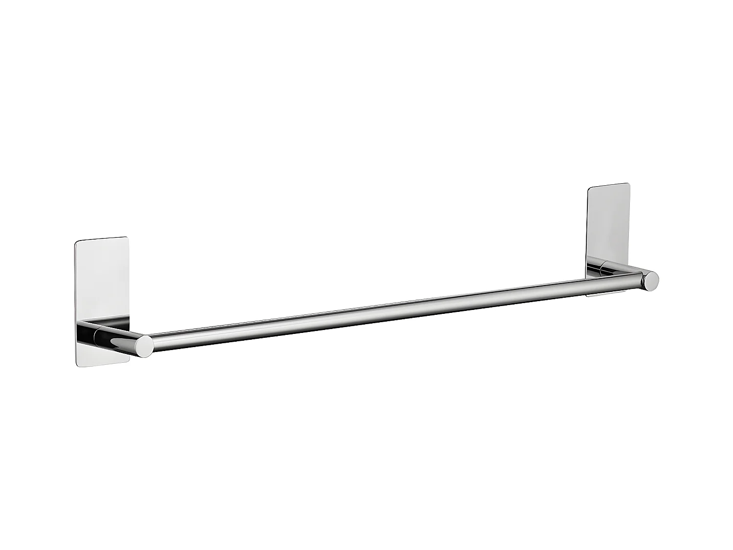 Porte-serviettes 1 Barre Fixe Strong, 59 Cm Acier Inoxydable couleur : Chrome