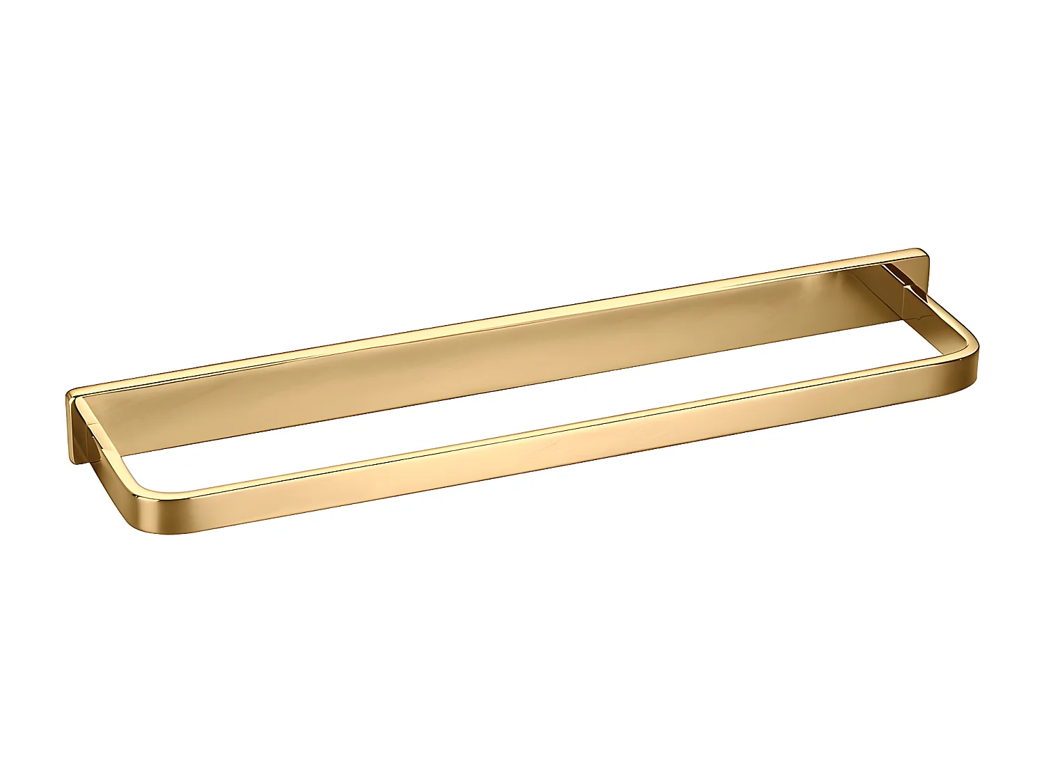 Porte-serviettes 1 Barre Fixe Darling, 37 Cm Laiton couleur : D'oré