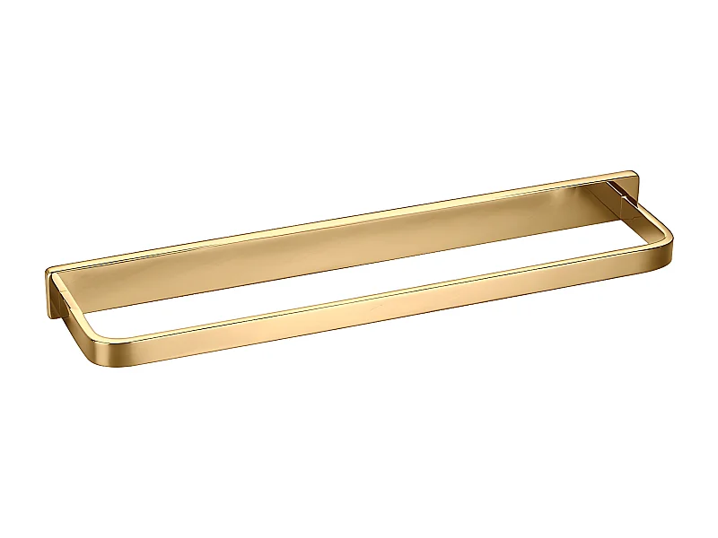 Porte-serviettes 1 Barre Fixe Darling, 37 Cm Laiton couleur : D'oré
