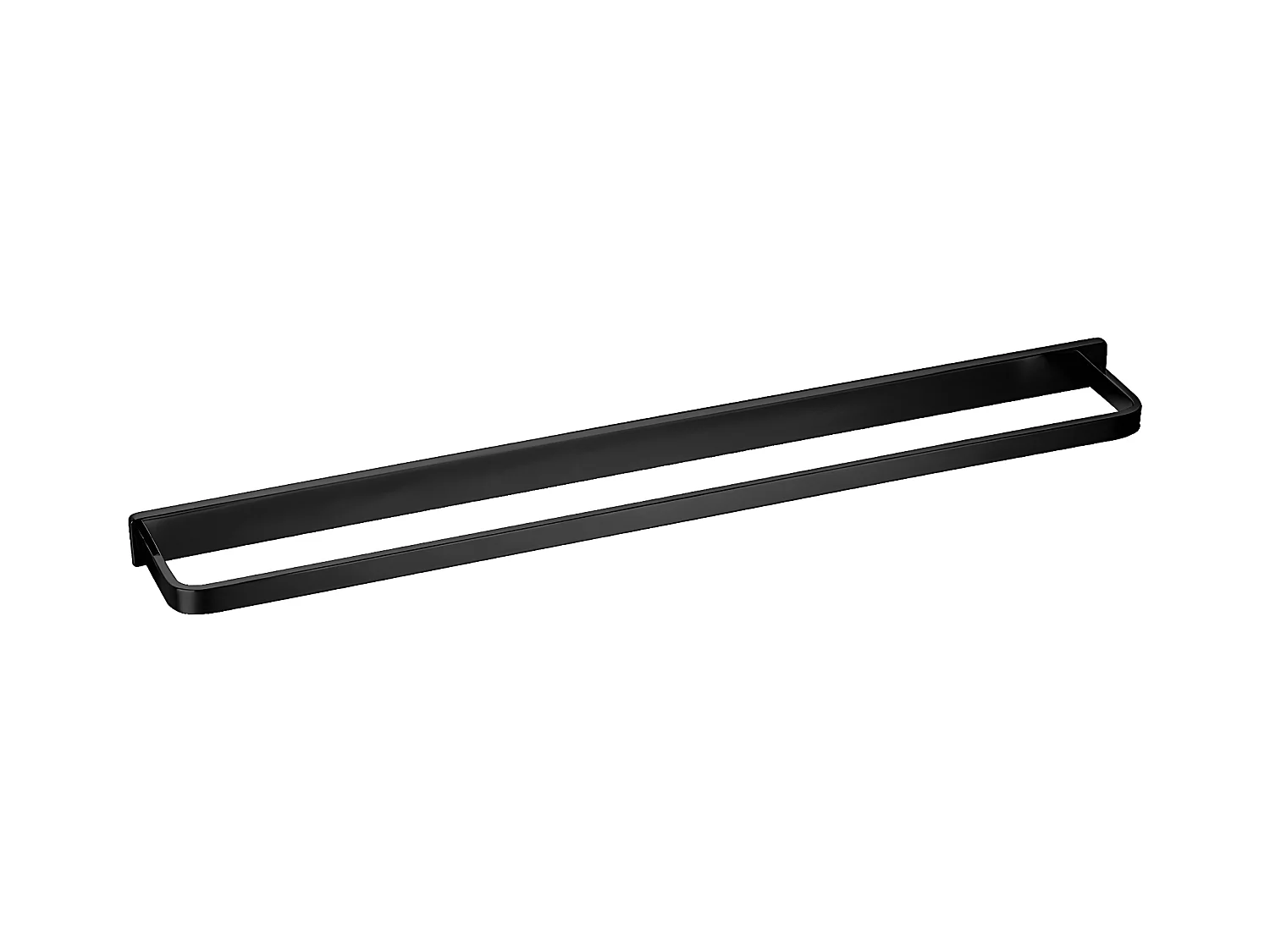 Porte-serviettes 1 Barre Fixe Darling, 61 Cm Laiton couleur : noir