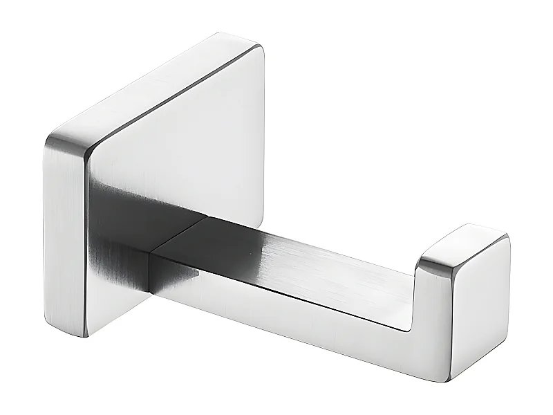 Porte-serviette 1 Crochet Matière  Laiton Darling couleur : Nickel