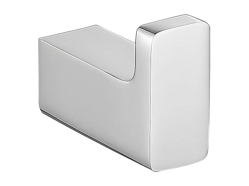 Porte-serviette 1 Crochet Matière  Laiton Nelson 2 Cm couleur : Chrome