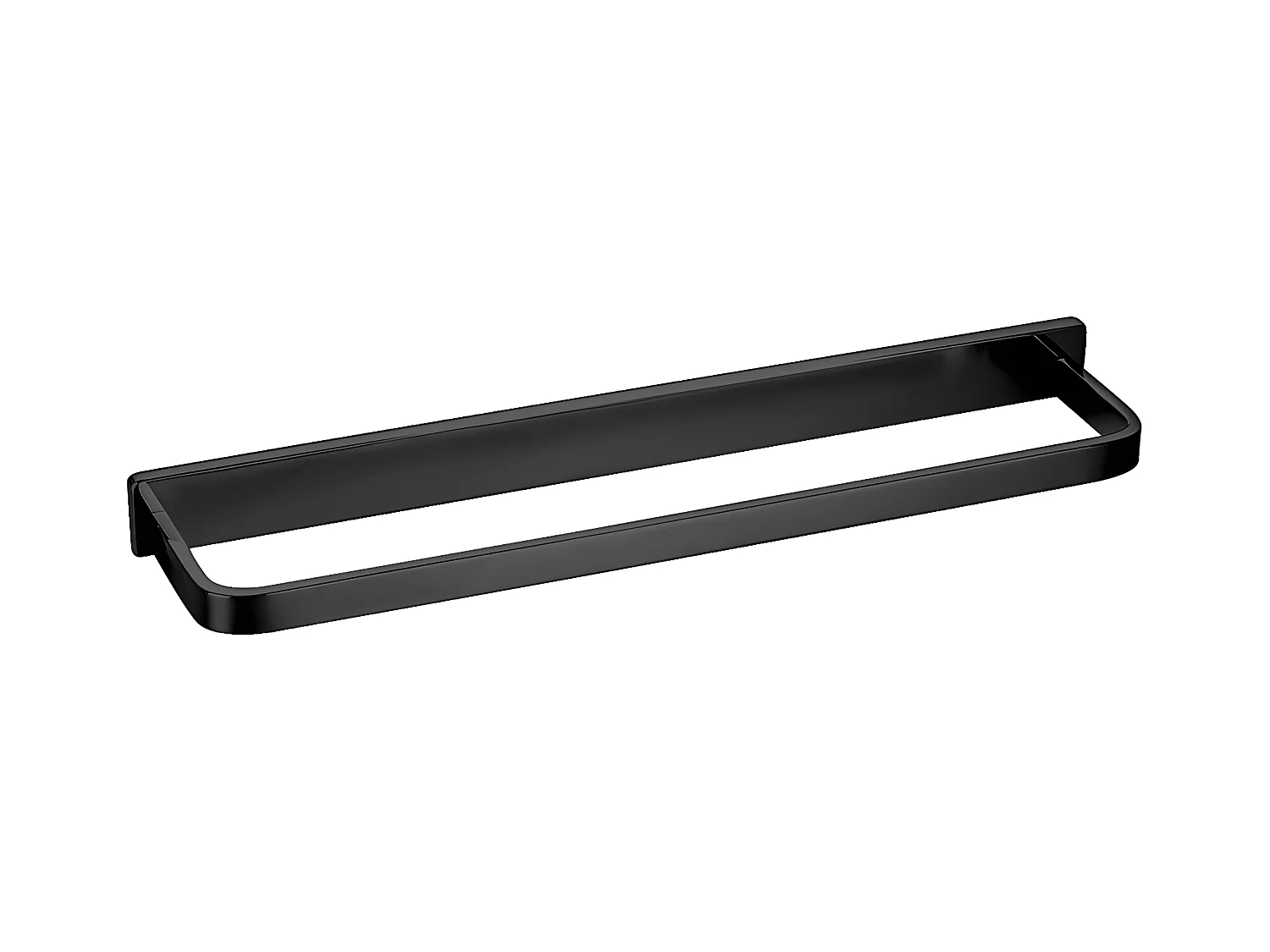 Porte-serviettes 1 Barre Fixe Darling, 37 Cm Laiton couleur : Noir