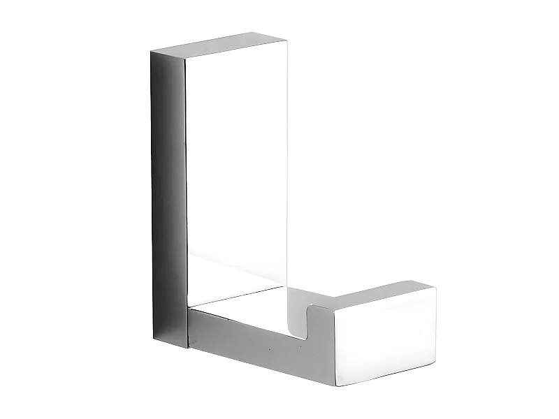 Porte-serviette 1 Crochet Matière  Laiton Reno couleur : Chrome