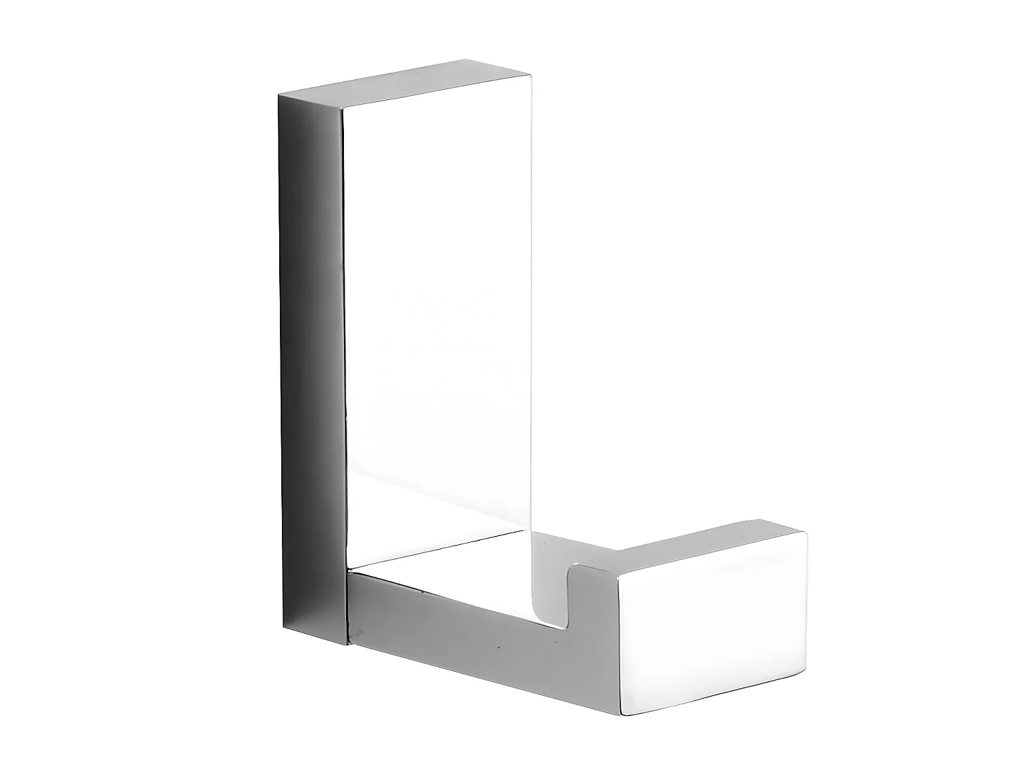 Porte-serviette 1 Crochet Matière  Laiton Reno couleur : Chrome