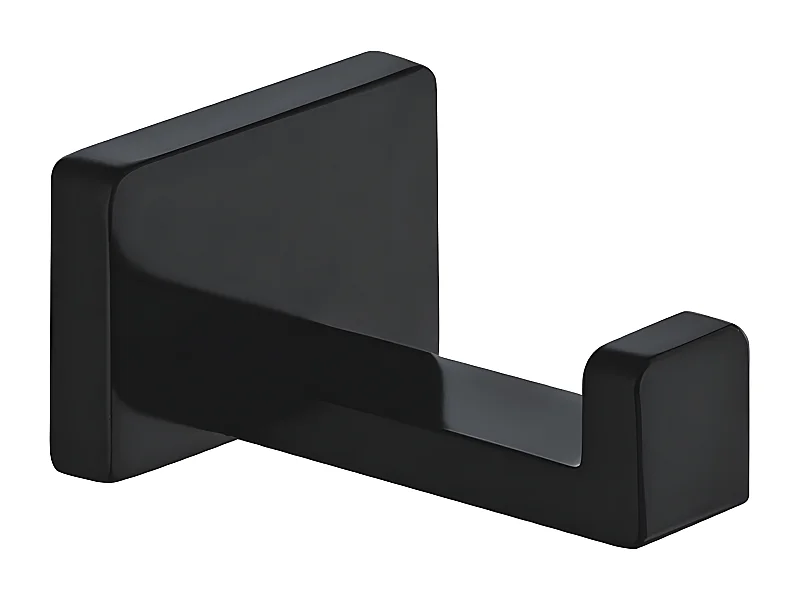 Porte-serviette 1 Crochet Matière  Laiton Darling couleur : Noir