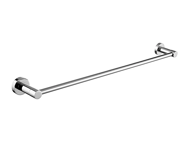 Porte-serviettes 1 Barre Fixe Modern Project, 60 Cm Laiton couleur : Chrome