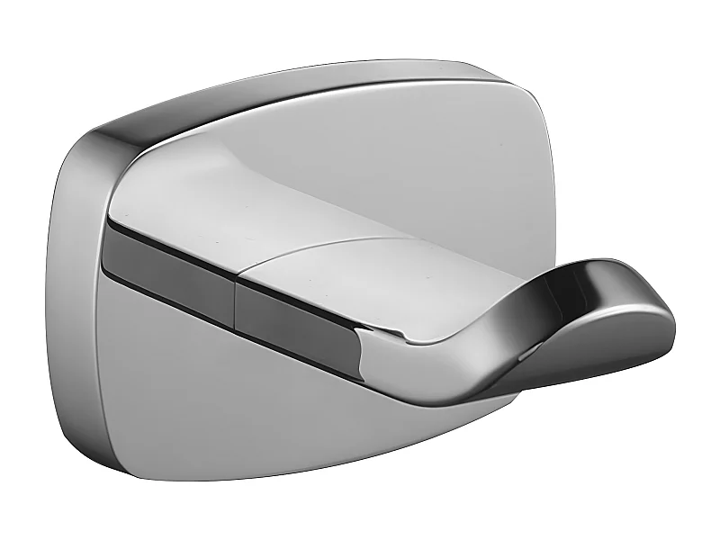 Porte-serviette 1 Crochet Matière  Laiton Trent couleur : Chrome