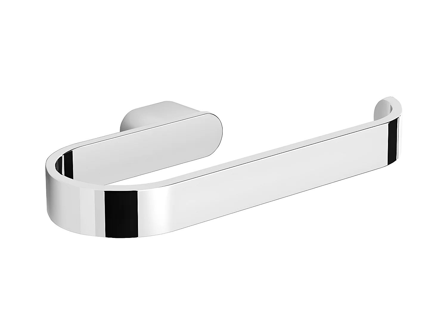 Porte-serviettes 1 Barre Fixe Michigan, 21 Cm Laiton couleur : Chrome