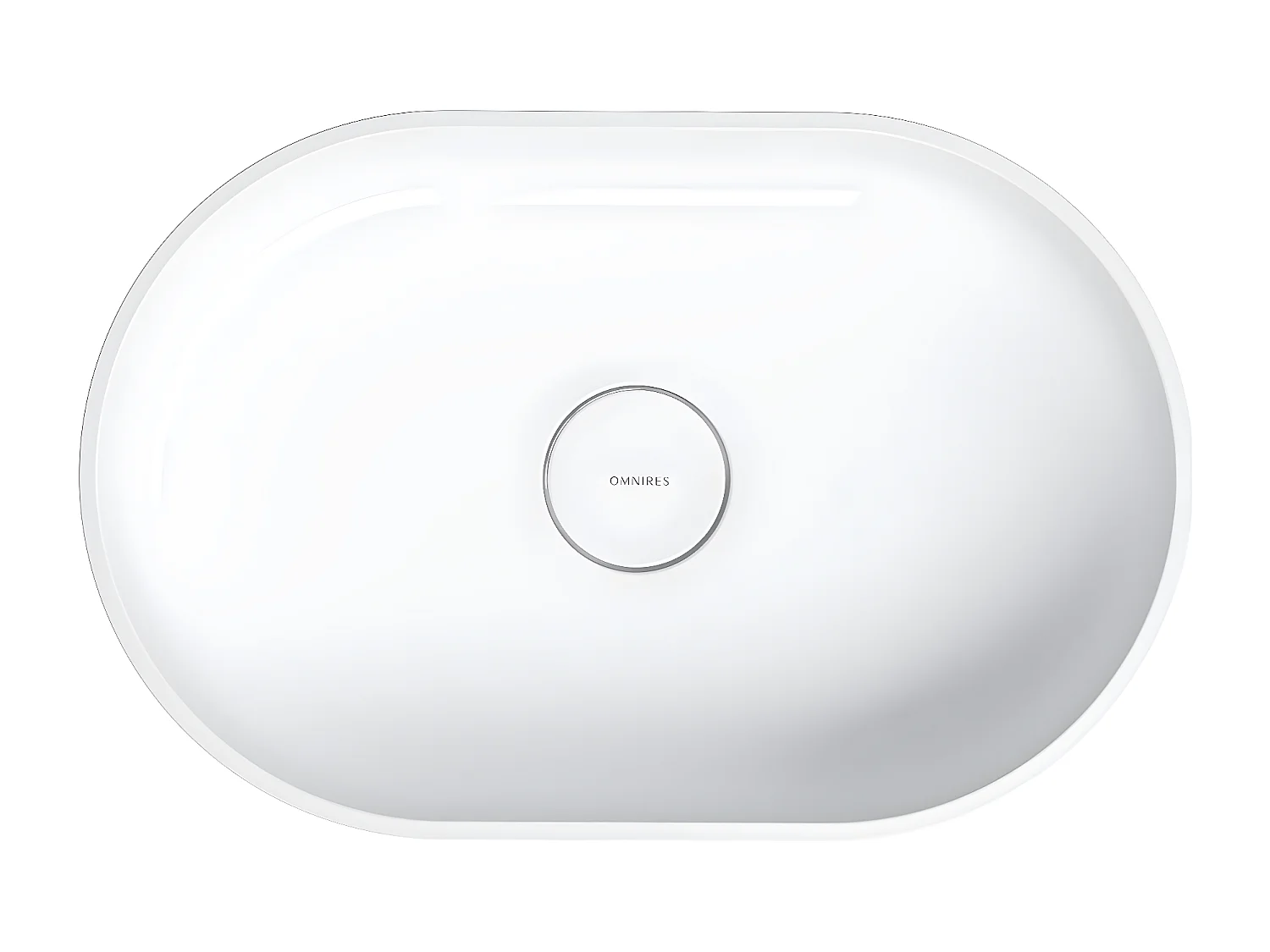 Vasque a poser OVO M+ couleur  blanc  55 x 36 cm