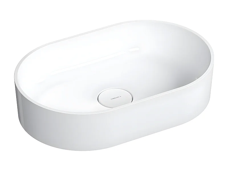 Vasque a poser OVO M+ couleur  blanc  55 x 36 cm