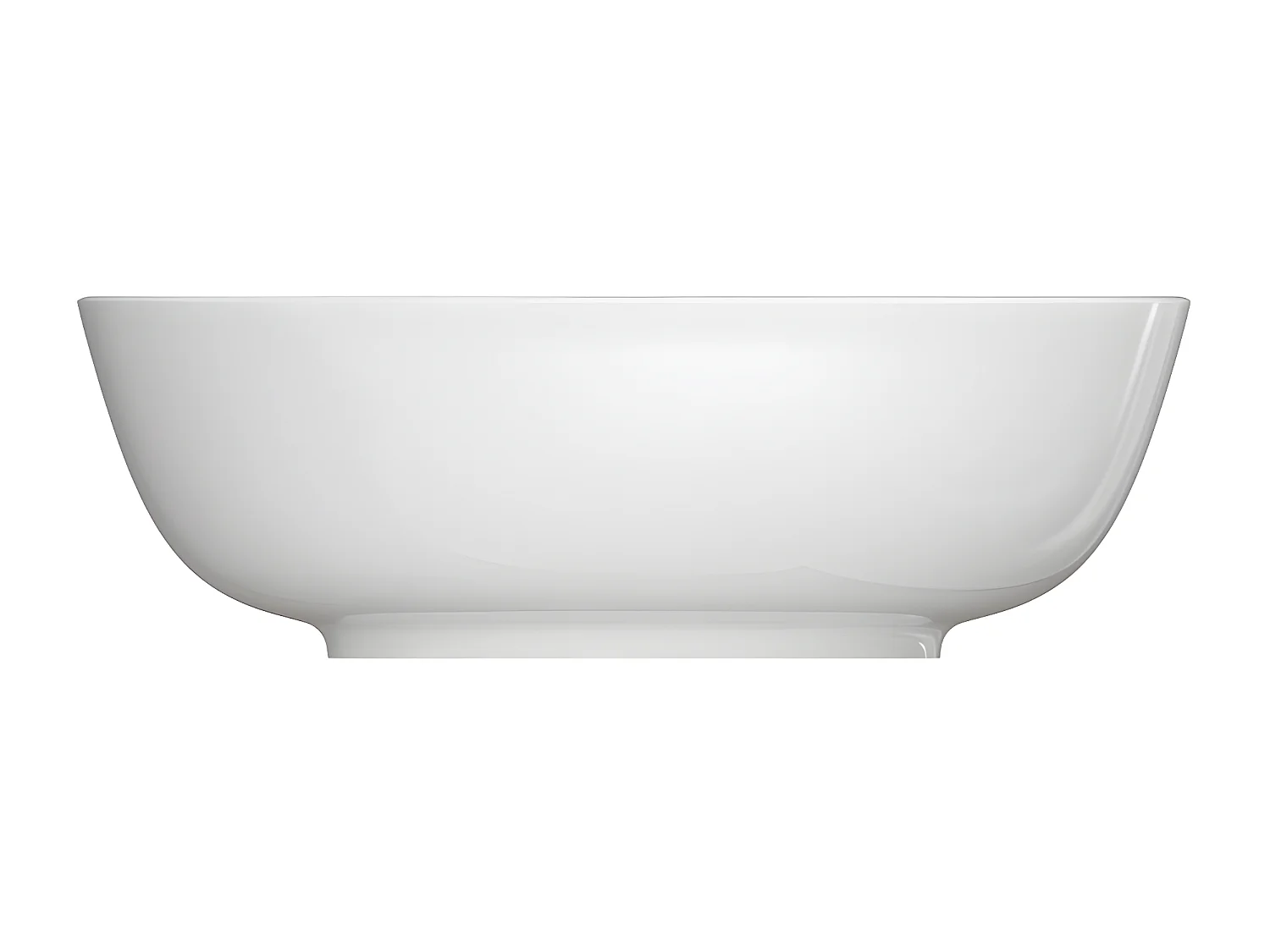 Vasque à poser SILK 40 blanc brillant bonde de vidage incluse