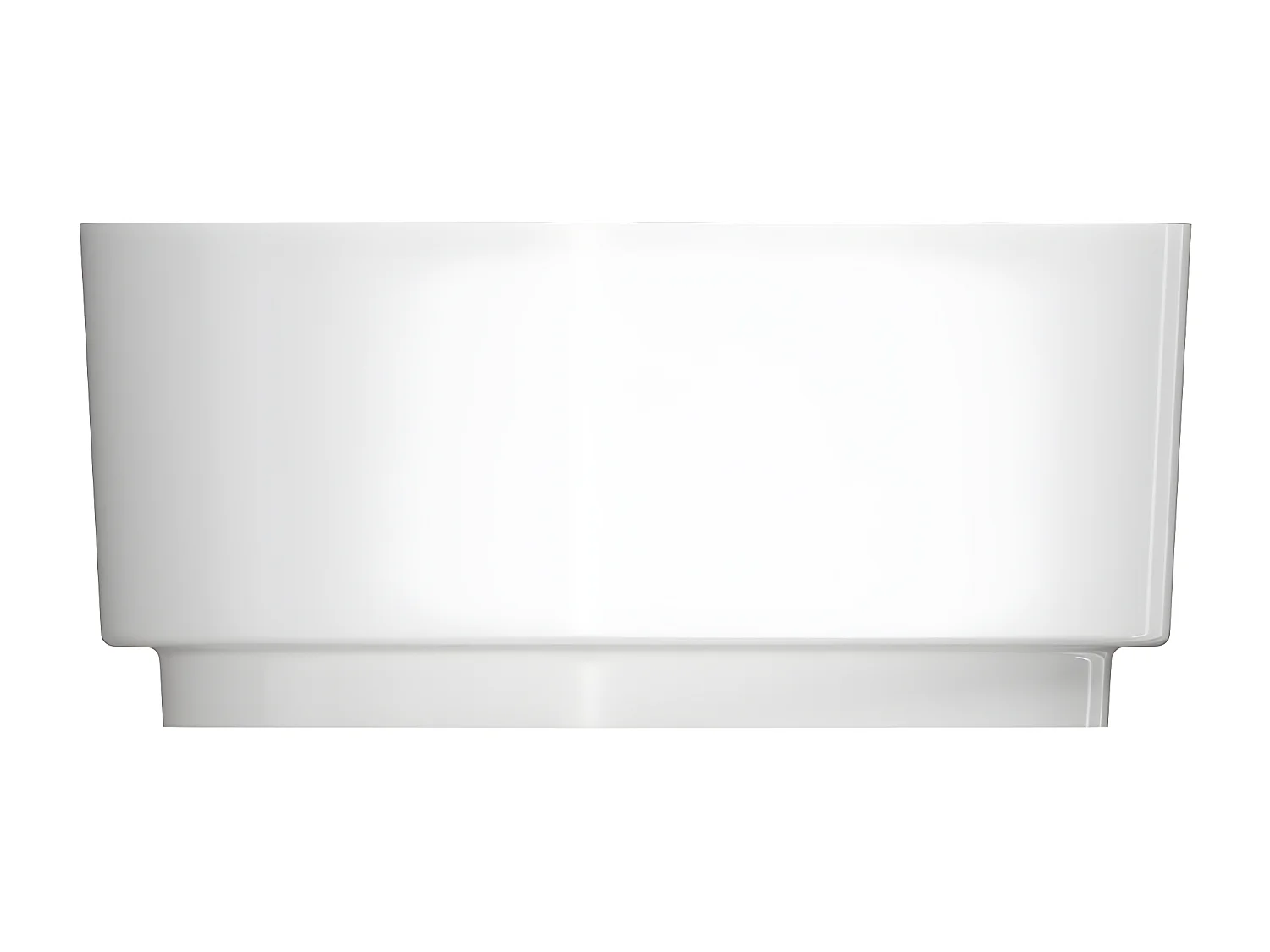 Vasque à poser  ø42 cm CADENCE blanc brillant bonde de vidage blanche incluse