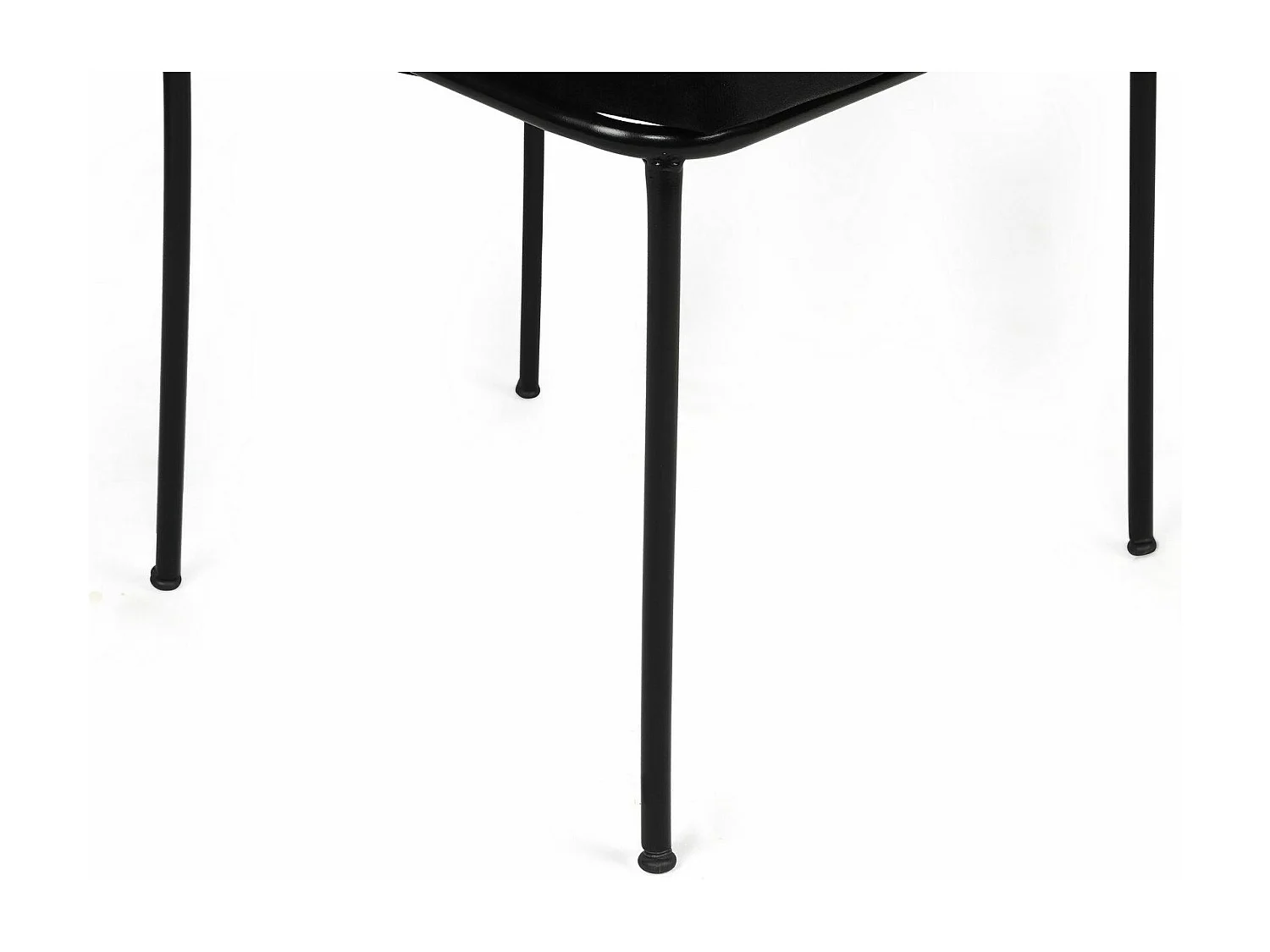 Lot de 2 chaises Kymil Métal et Velours Gris