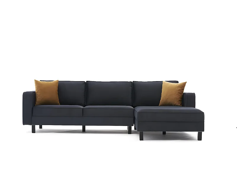 Sofá rinconero Altadena 325, Gris, 258x187x83cm