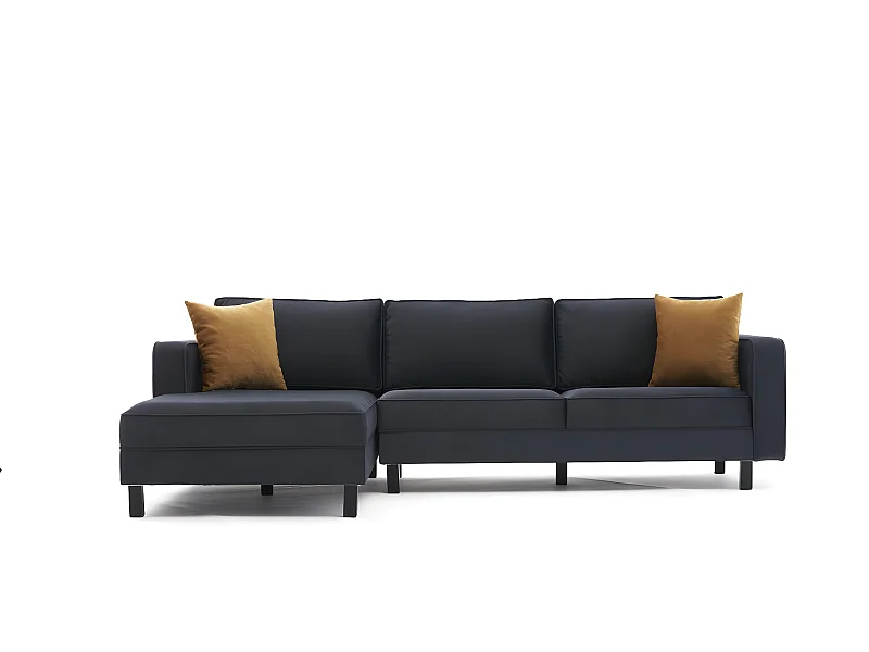 Sofá rinconero Altadena 325, Gris, 258x187x83cm