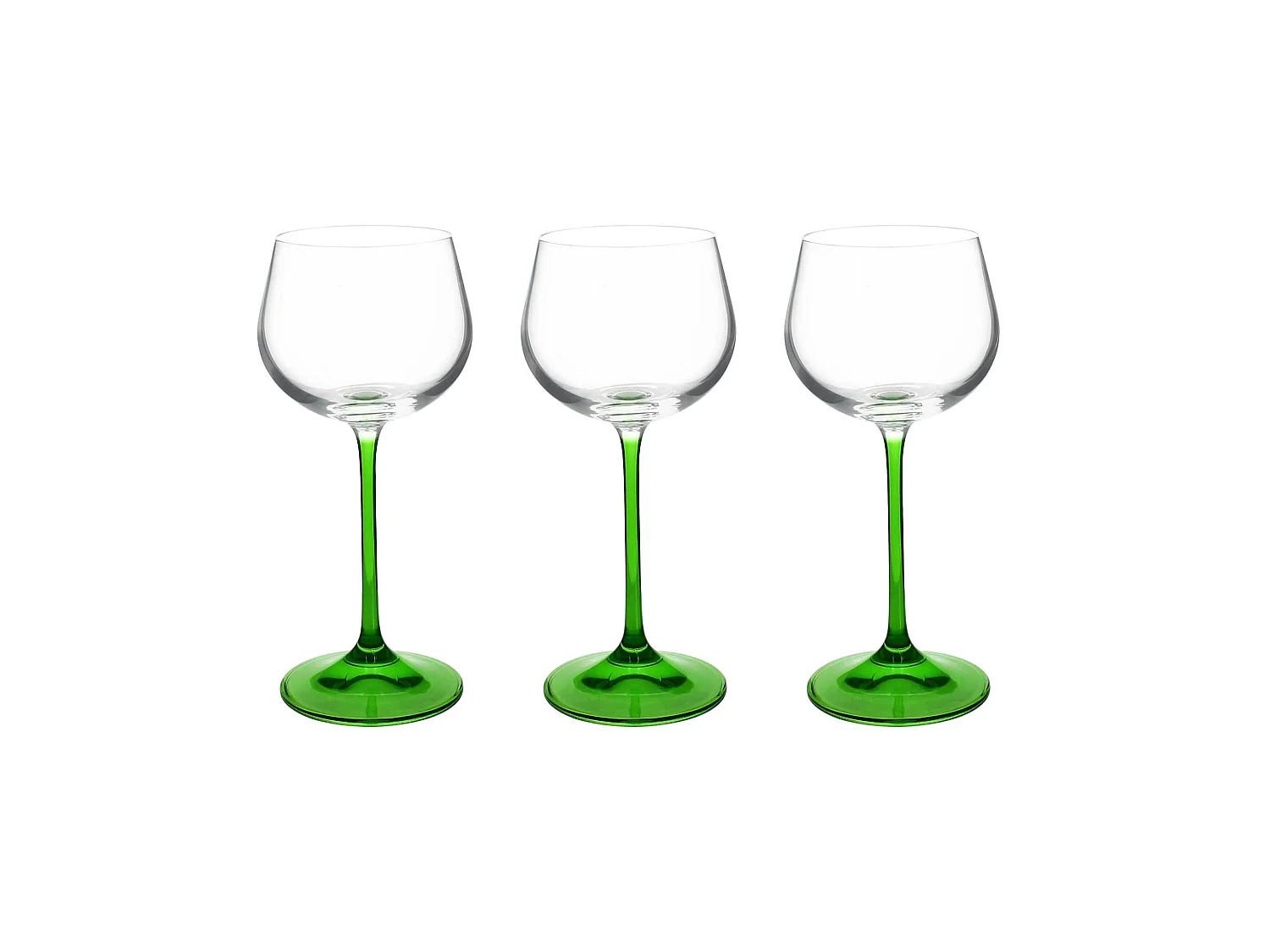 Novastyl - Lot De 3 Verres A Pied Vin Du Rhin 16.5cl En Cristallin